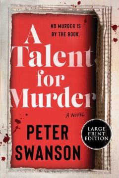 A talent for murder a novel  Cover Image