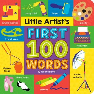 Little artist's first 100 words  Cover Image