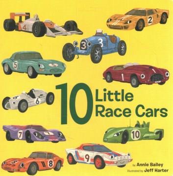 10 little race cars  Cover Image