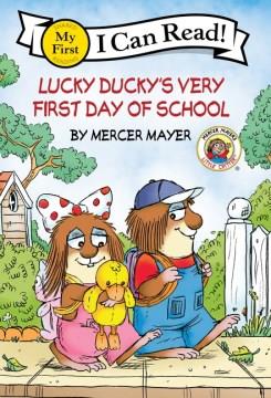 Lucky Ducky's very first day of school  Cover Image