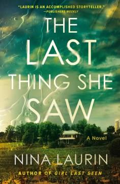 The Last Thing She Saw. Cover Image