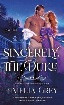 Sincerely, the duke  Cover Image