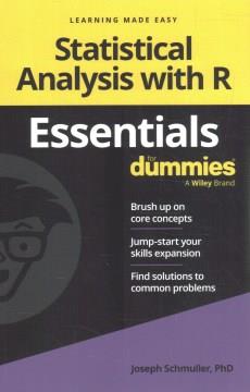 Statistical analysis with R essentials for dummies  Cover Image