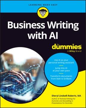 Business Writing with AI for Dummies. Cover Image