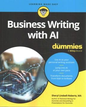 Business Writing with AI for Dummies. Cover Image