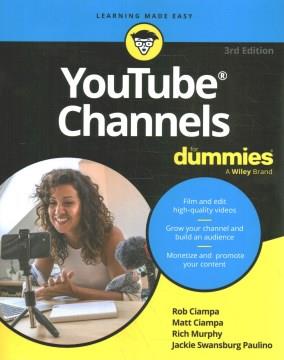 YouTube Channels for Dummies. Cover Image