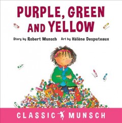 Purple, green and yellow  Cover Image