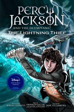 Percy Jackson and the Olympians the Lightning Thief the Graphic Novel (paperback). Cover Image