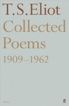 Collected Poems 1909-1962. Cover Image