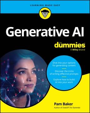 Generative AI For Dummies. Cover Image