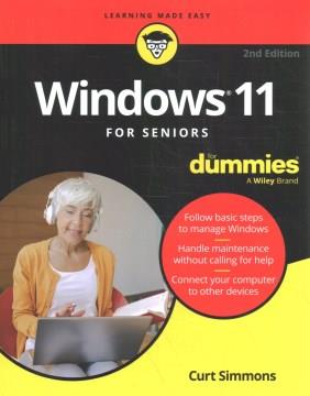 Windows 11 for seniors for dummies  Cover Image