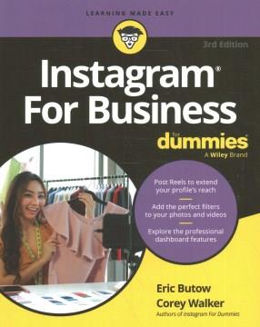 Instagram for business for dummies  Cover Image
