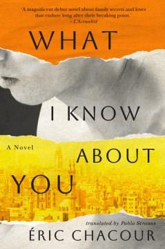 What I know about you  Cover Image