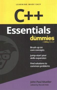C++ essentials for dummies  Cover Image