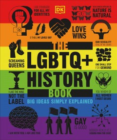 The LGBTQ+ history book  Cover Image