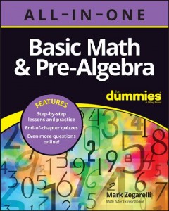 Basic math & pre-algebra all-in-one for dummies  Cover Image