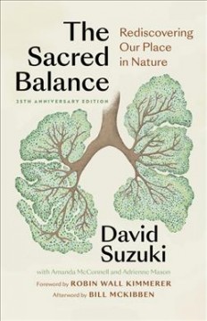 The sacred balance : rediscovering our place in nature. Cover Image