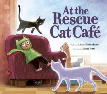 At the Rescue Cat Café  Cover Image