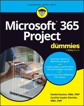 Microsoft 365 Project For Dummies. Cover Image