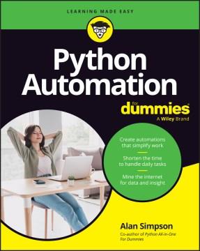 Python Automation For Dummies. Cover Image