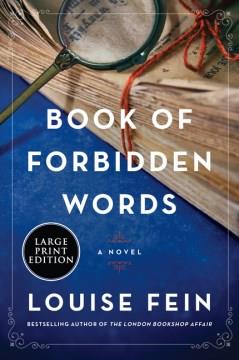 Book of forbidden words a novel  Cover Image