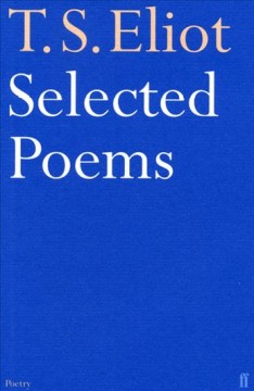 Selected poems  Cover Image