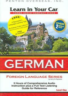 Learn in your car German. Level one Cover Image