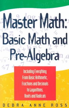 Master math : basic math and pre-algebra  Cover Image