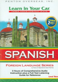 Learn in your car Spanish. Level three Cover Image