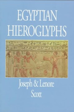 Egyptian hieroglyphs  Cover Image