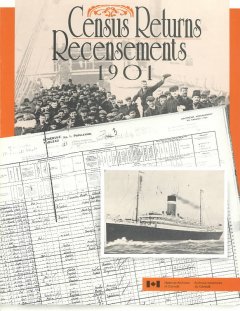 Catalogue of census returns on microfilm 1901  Cover Image