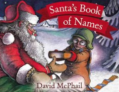 Santa's book of names  Cover Image