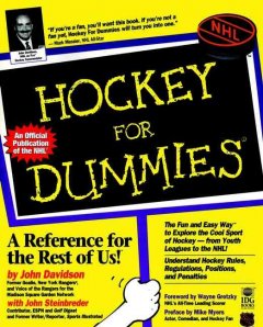 Hockey for dummies  Cover Image