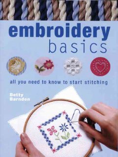 Embroidery basics : all you need to know to start stitching  Cover Image