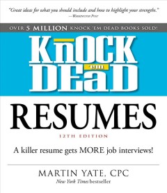 Knock 'em dead resumes  Cover Image