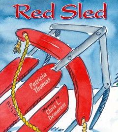 Red sled  Cover Image