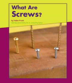 What are screws?  Cover Image