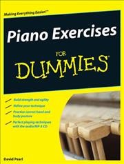 Piano exercises for dummies  Cover Image