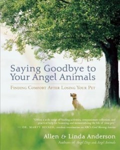 Saying goodbye to your angel animals : finding comfort after losing your pet  Cover Image