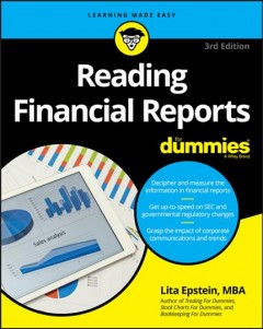 Reading financial reports for dummies  Cover Image