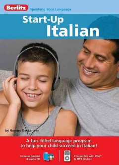 Start-up Italian a fun-filled language program to help your child succeed in Italian!  Cover Image