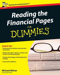 Reading the financial pages for dummies  Cover Image