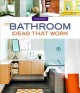 Go to record New bathroom ideas that work