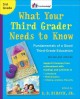 Go to record What your third grader needs to know : fundamentals of a g...