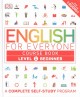 Go to record English for everyone course book. Level 1, Beginner