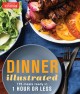 Go to record Dinner illustrated : 175 meals ready in 1 hour or less