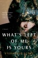 Go to record What's left of me is yours : a novel