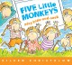 Go to record Five little monkeys play hide-and-seek