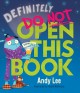 Go to record Definitely do not open this book