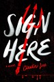 Go to record Sign here